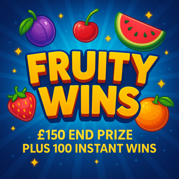 FRUITY WINS INSTANT WIN!
